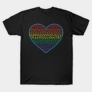 Rainbow Gay Pride Dog Lover T-Shirt